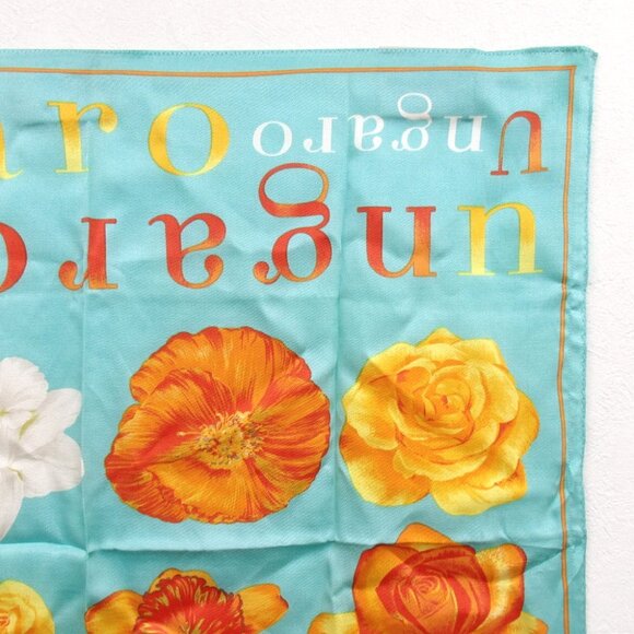 Authentic Ungaro Floral handkerchief [Used] - Picture 3 of 7